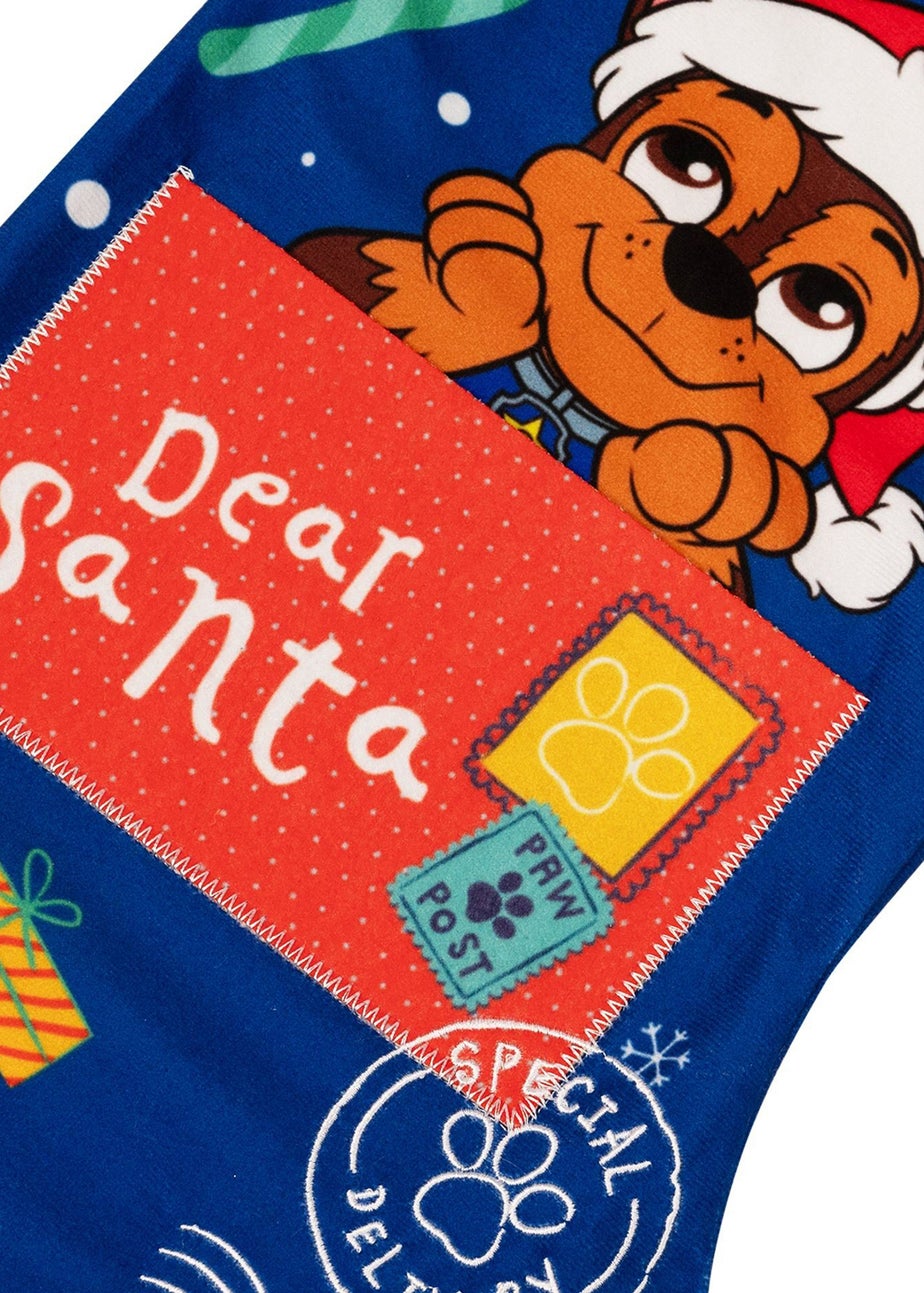 Paw Patrol Dark Blue Christmas Stocking Chase