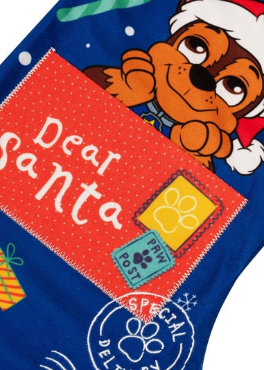 Paw Patrol Dark Blue Christmas Stocking Chase