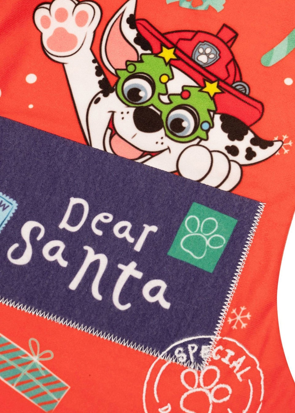 Paw Patrol Red Christmas Stocking Marshall
