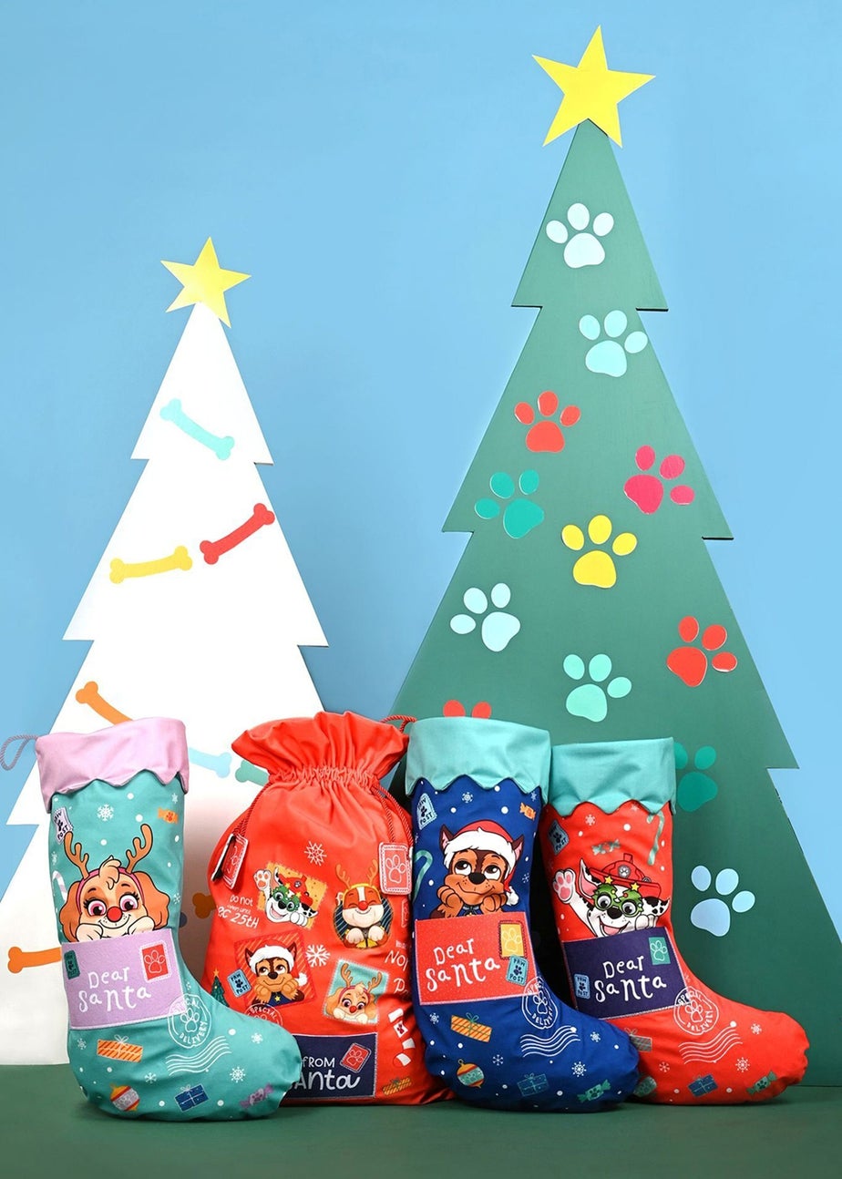 Paw Patrol Red Christmas Stocking Marshall