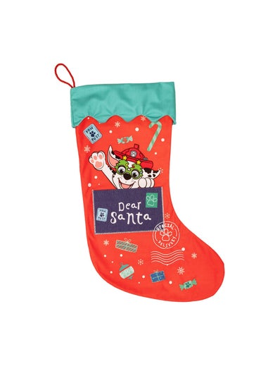 Paw Patrol Red Christmas Stocking Marshall