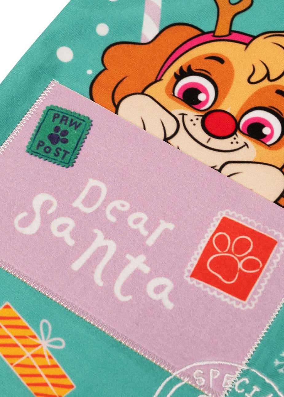 Paw Patrol Turqouise Christmas Stocking Skye