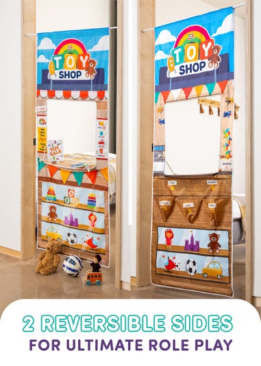 Toyrific Pop up Playtown Toy Shop Multicolour