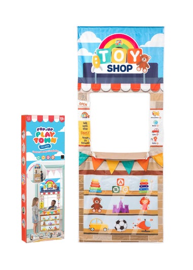 Toyrific Pop up Playtown Toy Shop Multicolour