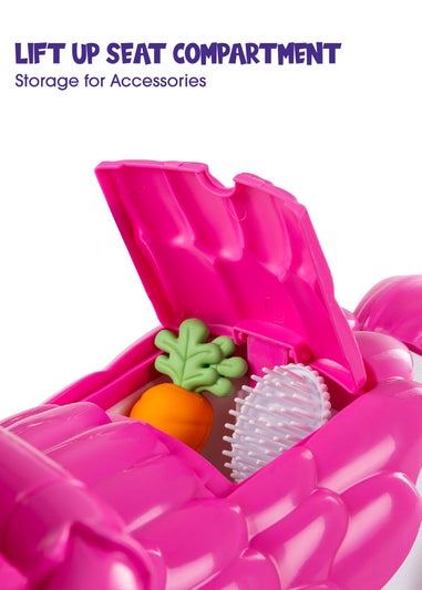 Xootz Magical Unicorn Ride-On White