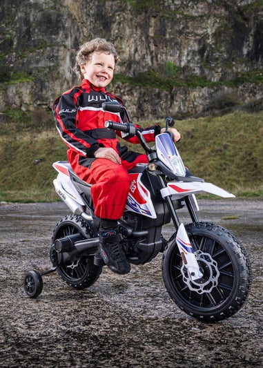 Xootz Aprilia Motorbike 12V Lithium White