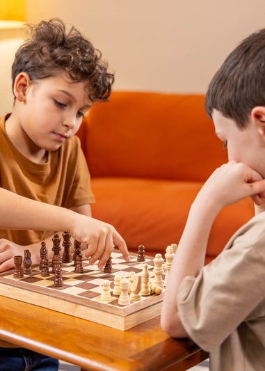 Toyrific Chess Folding Games Board Bown