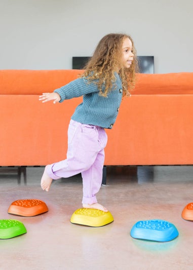 Toyrific Stepping Stones Balancing Game Multicolour