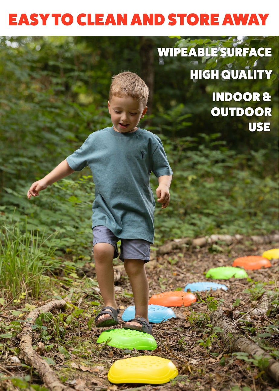 Toyrific Stepping Stones Balancing Game Multicolour