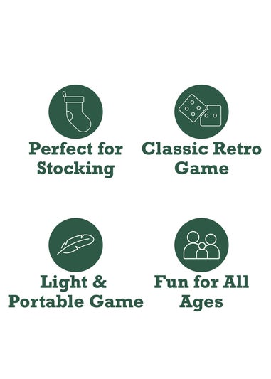 Toyrific 2 In 1 Chess & Draughts Brown