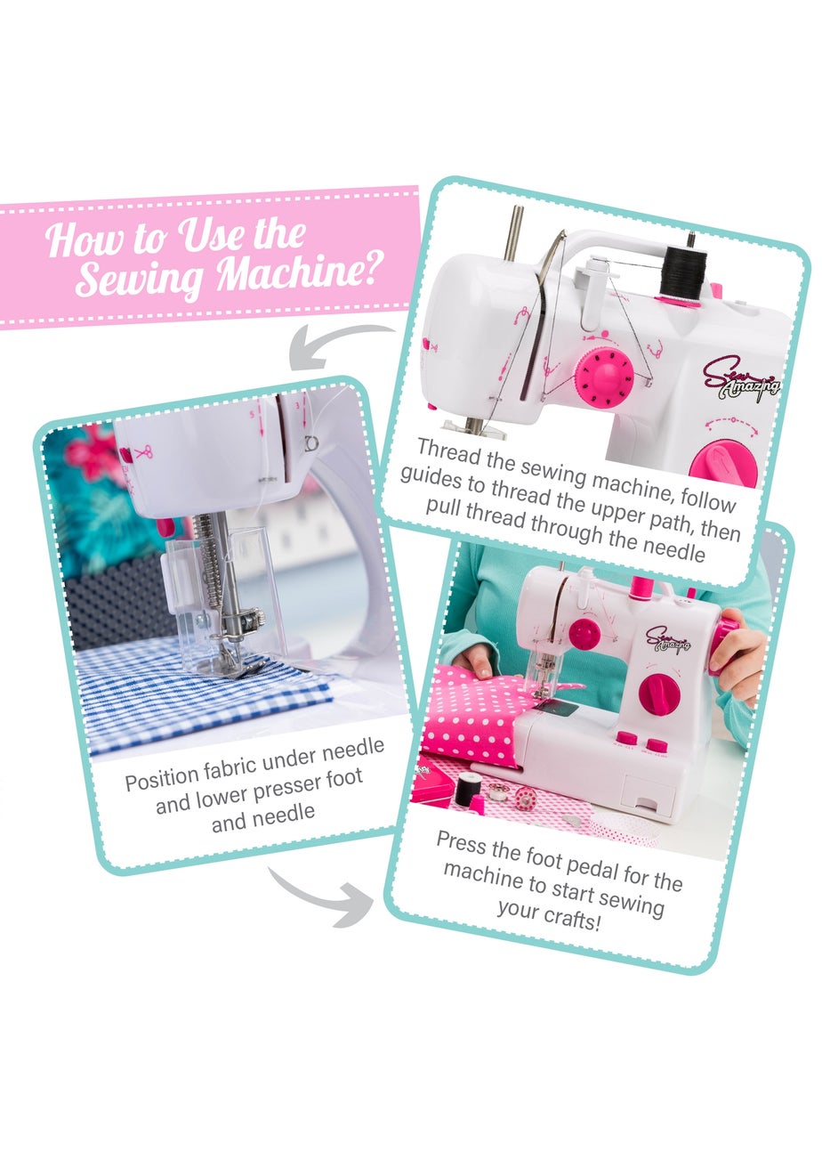 Toyrific Sew Amazing Sewing Studio White