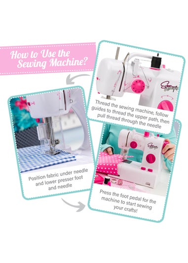 Toyrific Sew Amazing Sewing Studio White