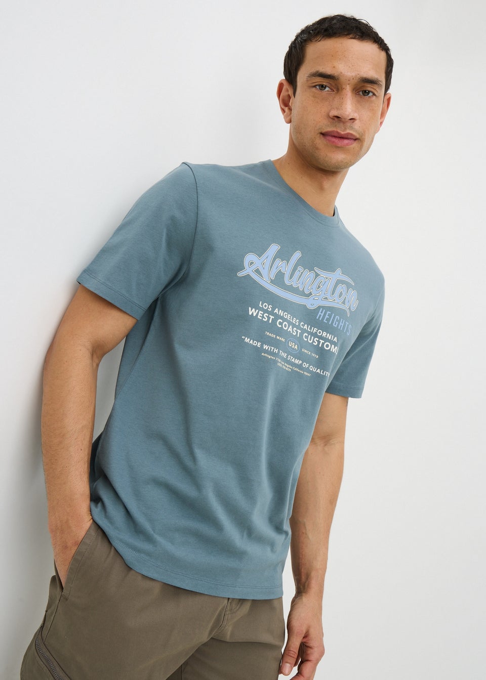 3 Pack Blue Motor Graphic T-Shirts