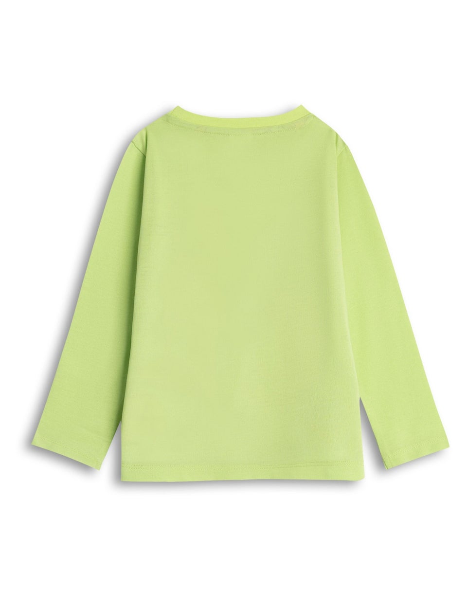 Vanilla Underground Disney Tinkerbell Character Girls Green Long Pyjama Set (2-10yrs)