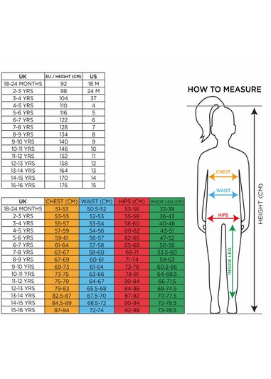 Disney The Little Mermaid Character Girls Blue Long Pyjama Set (2-10yrs)