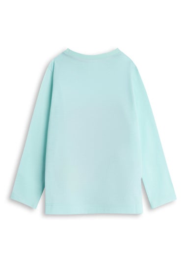 Disney The Little Mermaid Character Girls Blue Long Pyjama Set (2-10yrs)