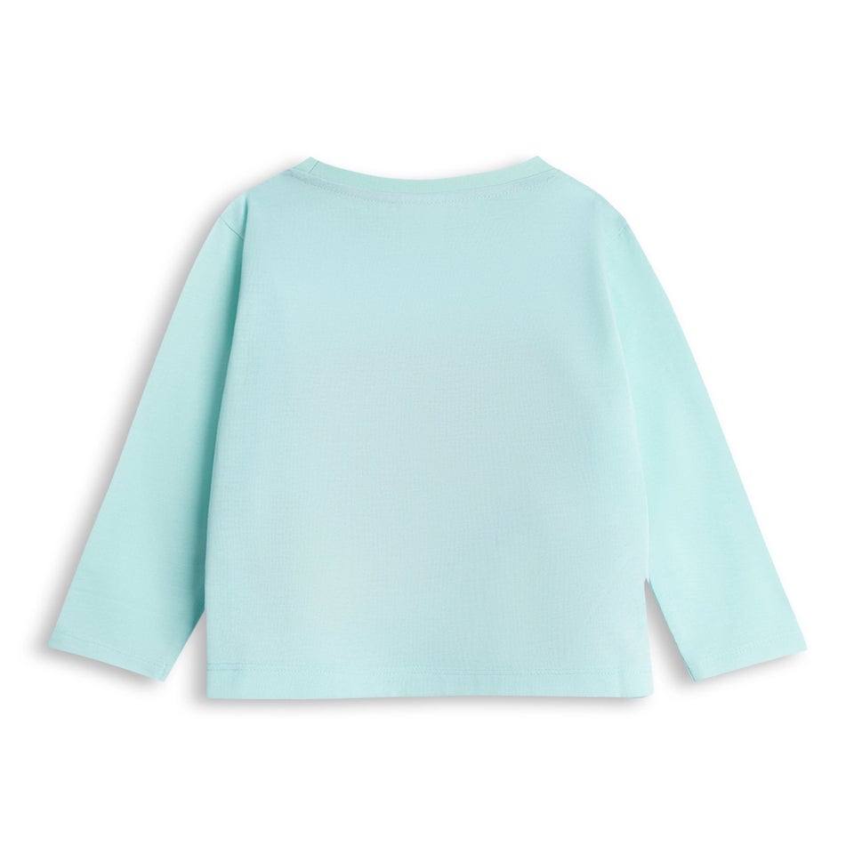 Disney The Little Mermaid Character Girls Blue Long Pyjama Set (2-10yrs)