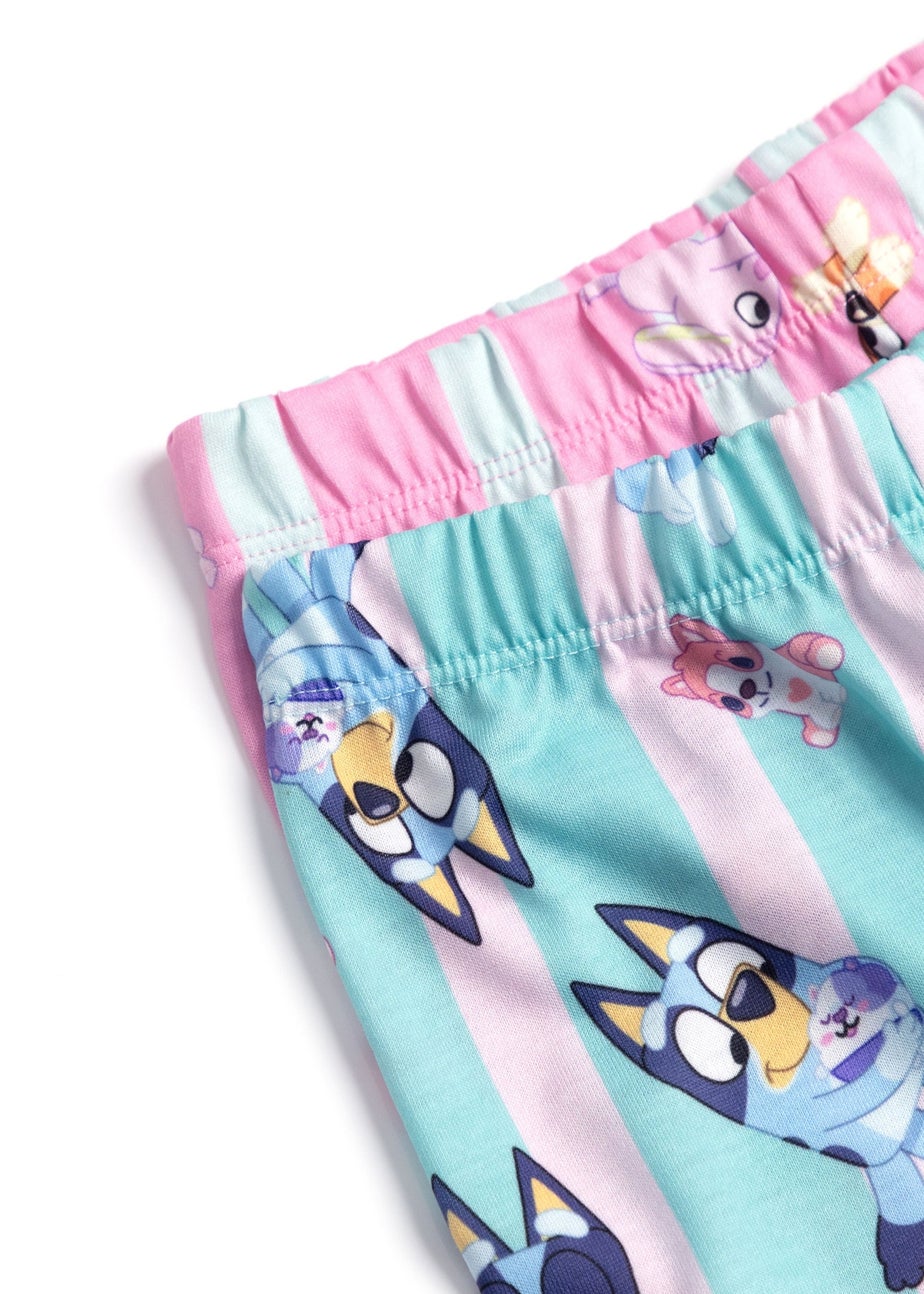 Bluey Character Girls Pink Long Pyjama Set (18mnths-7yrs)