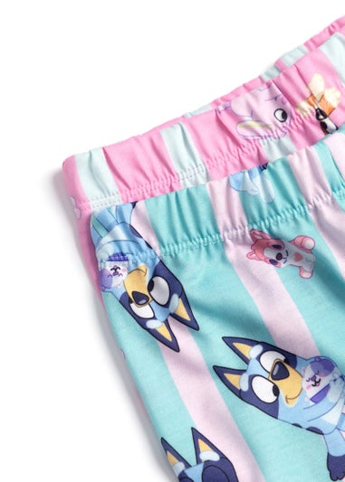 Bluey Character Girls Pink Long Pyjama Set (18mnths-7yrs)