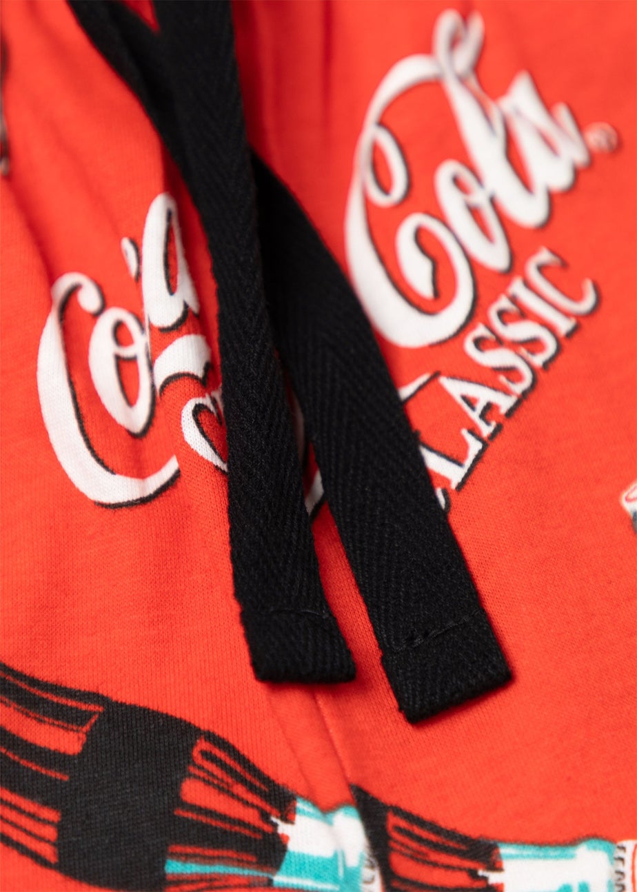 Coca Cola Logo Adults Red Lounge Pants