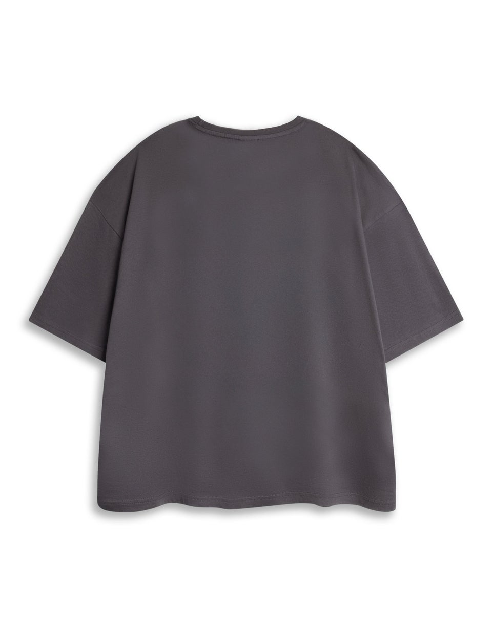 Stranger Things Logo Adults Grey Shortie Pyjama Set