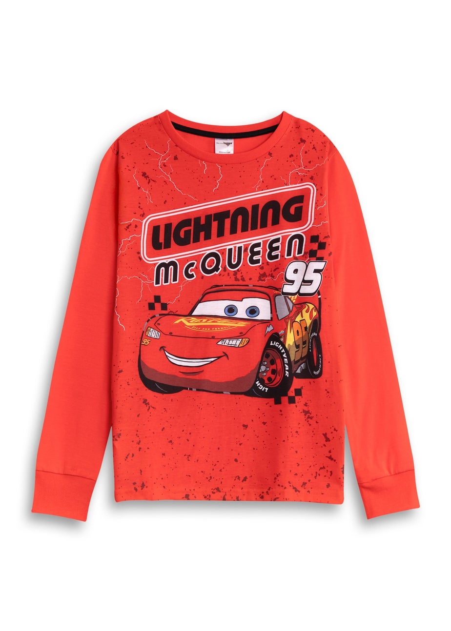 Disney Cars Kids Red Long Pyjama Set (5-14yrs)