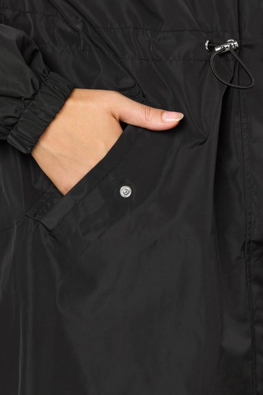 Evans Curve Black Lightweight Rain Jacket