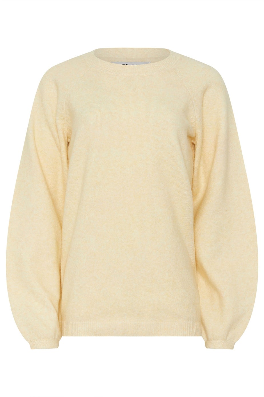 Long Tall Sally Butter Yellow Knit Balloon Sleeve Jumper