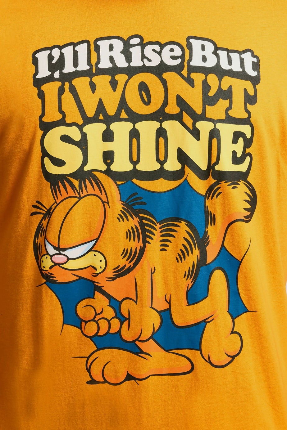 BadRhino Orange & Navy Blue Garfield Pyjama Set