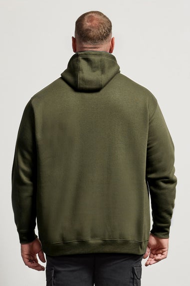 BadRhino Khaki Green Military Print Hoodie