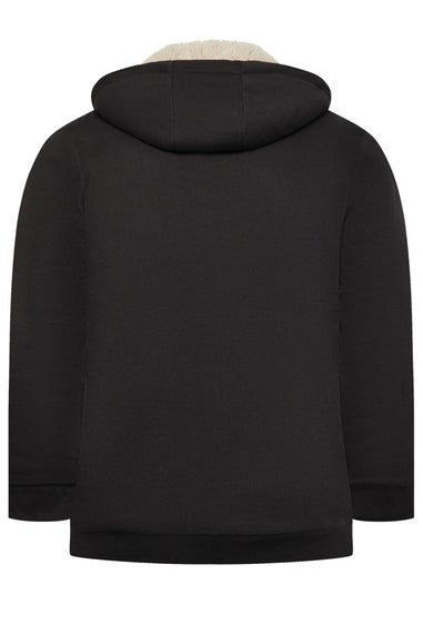 BadRhino Black Borg Zip Through Hoodie