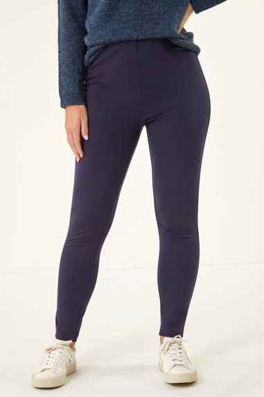 Roman Navy Petite Essential Stretch Shaped Leggings