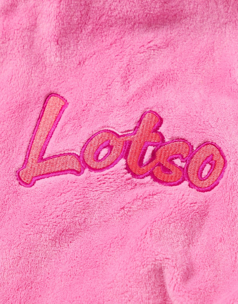 Disney Toy Story Pink Hooded Bathrobe