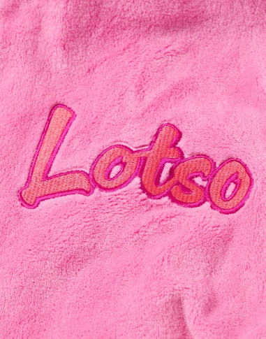 Disney Toy Story Pink Hooded Bathrobe