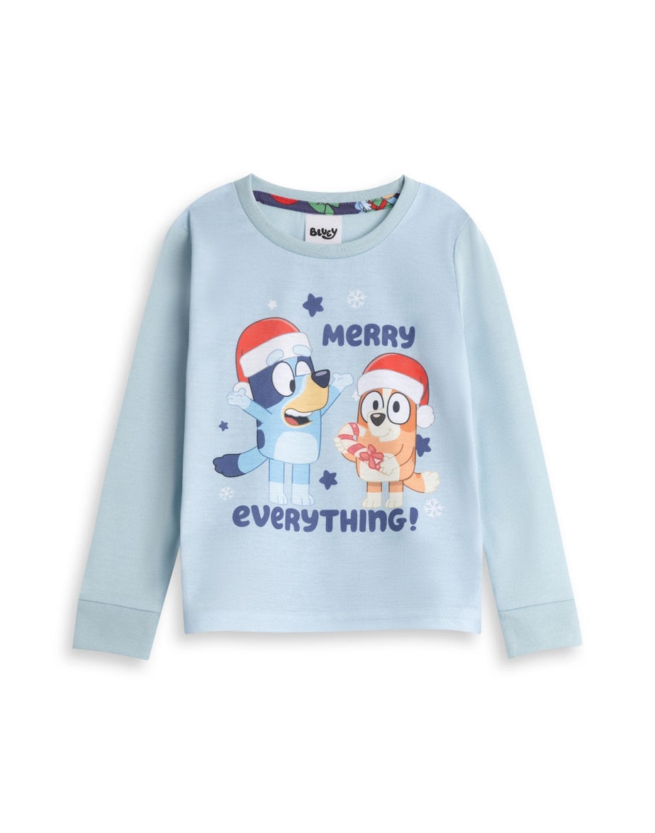 Vanilla Underground Bluey Kids Light Blue Pyjamas (18mnths-7yrs)