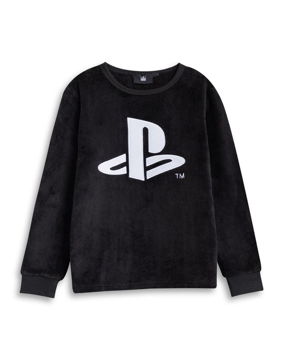 Vanilla Underground PlayStation Kids Black Pyjamas (5-14yrs)