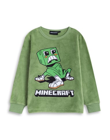 Vanilla Underground Minecraft Kids Green Pyjamas (5-14yrs)