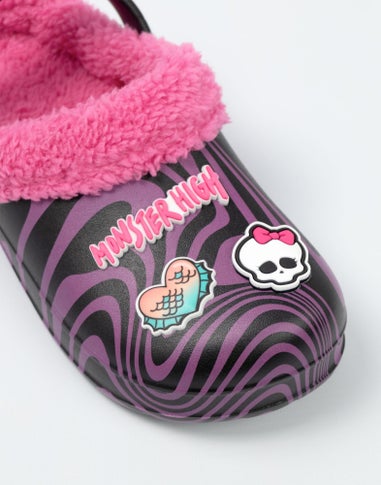Vanilla Underground Monster High Kids Black Clogs (Younger 10-Older 3)