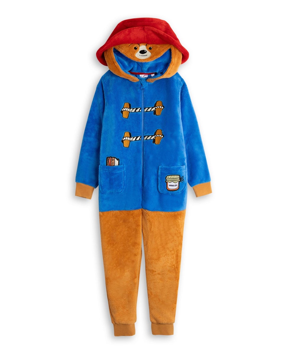 Vanilla Underground Paddington Bear Kids Blue Onesie (18mnths-6yrs)