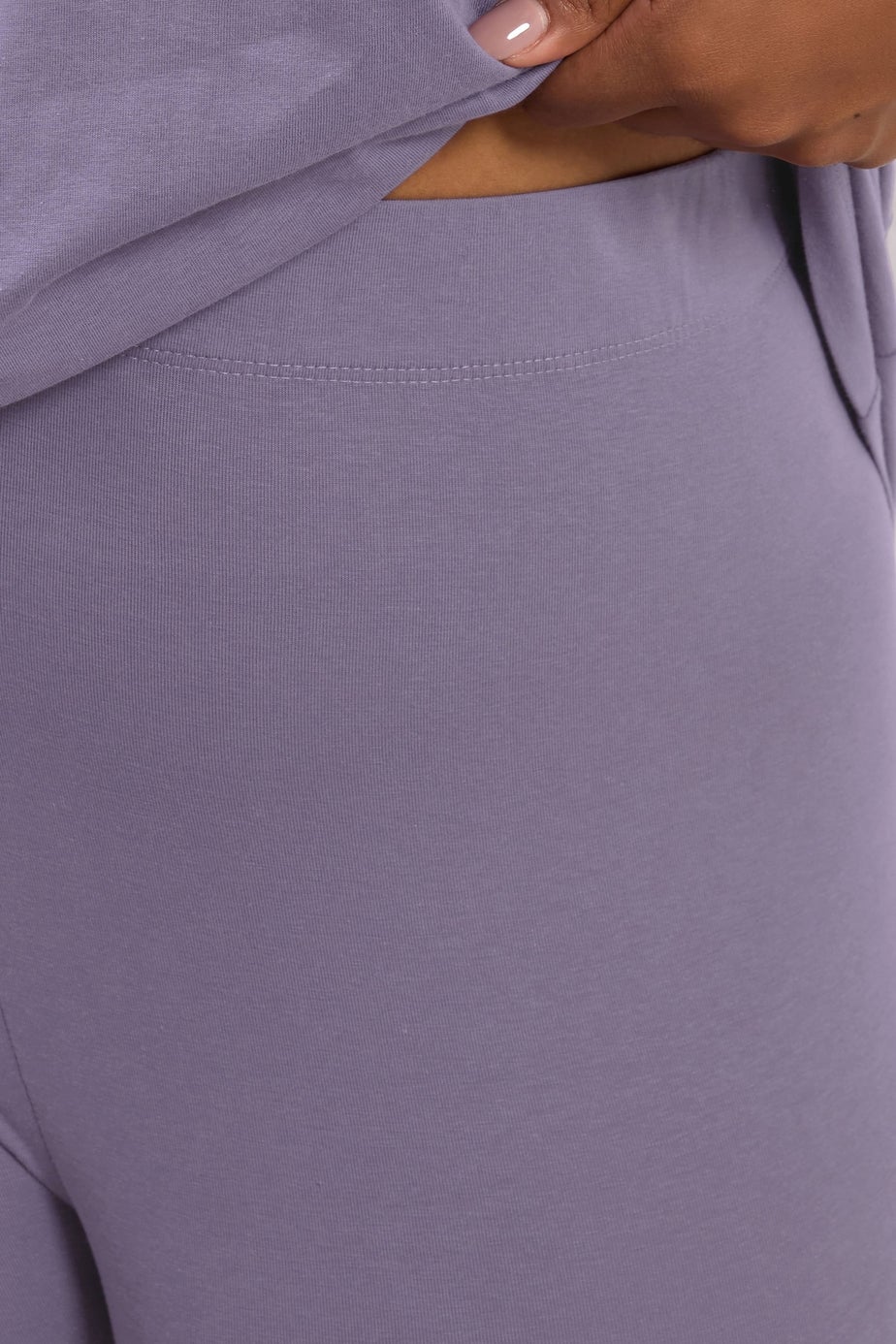 Yours Curve Purple Leggings