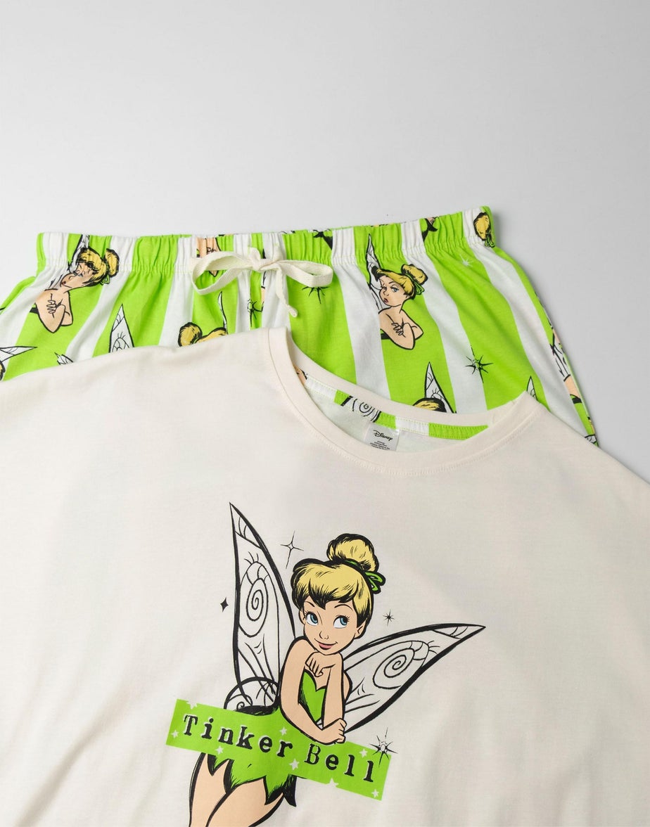 Disney Tinkerbell Green Pyjamas