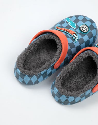 Hot Wheels Kids Blue Accents Clogs (Younger 8-Older 2)