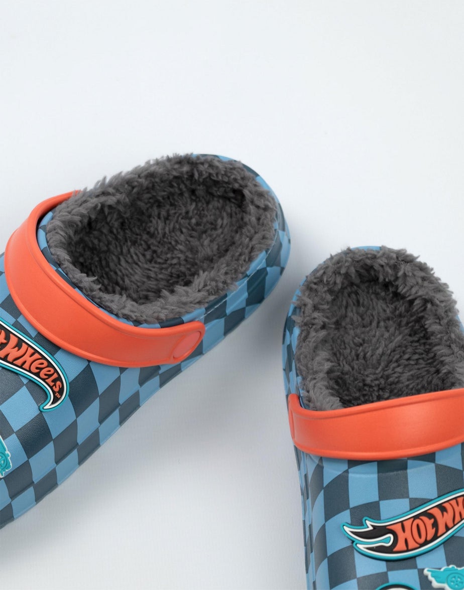 Hot Wheels Kids Blue Accents Clogs (Younger 8-Older 2)