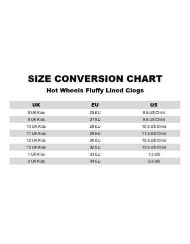 Hot Wheels Kids Blue Accents Clogs (Younger 8-Older 2)