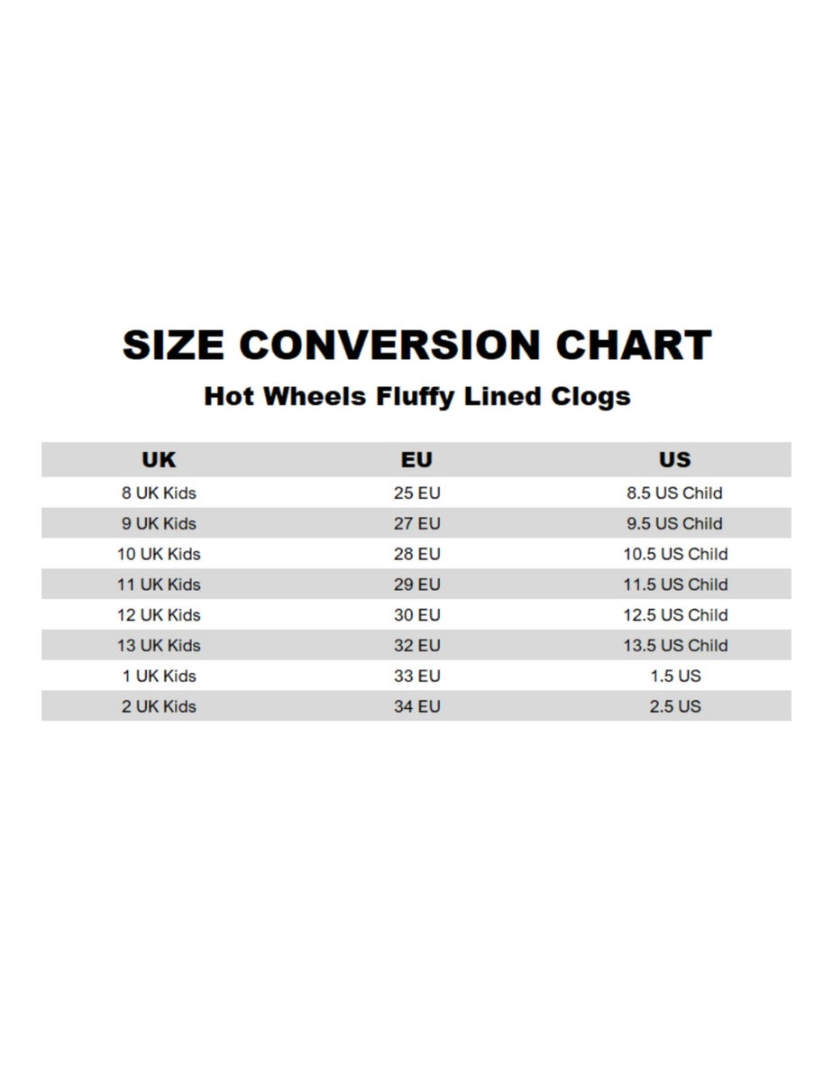 Hot Wheels Kids Blue Accents Clogs (Younger 8-Older 2)