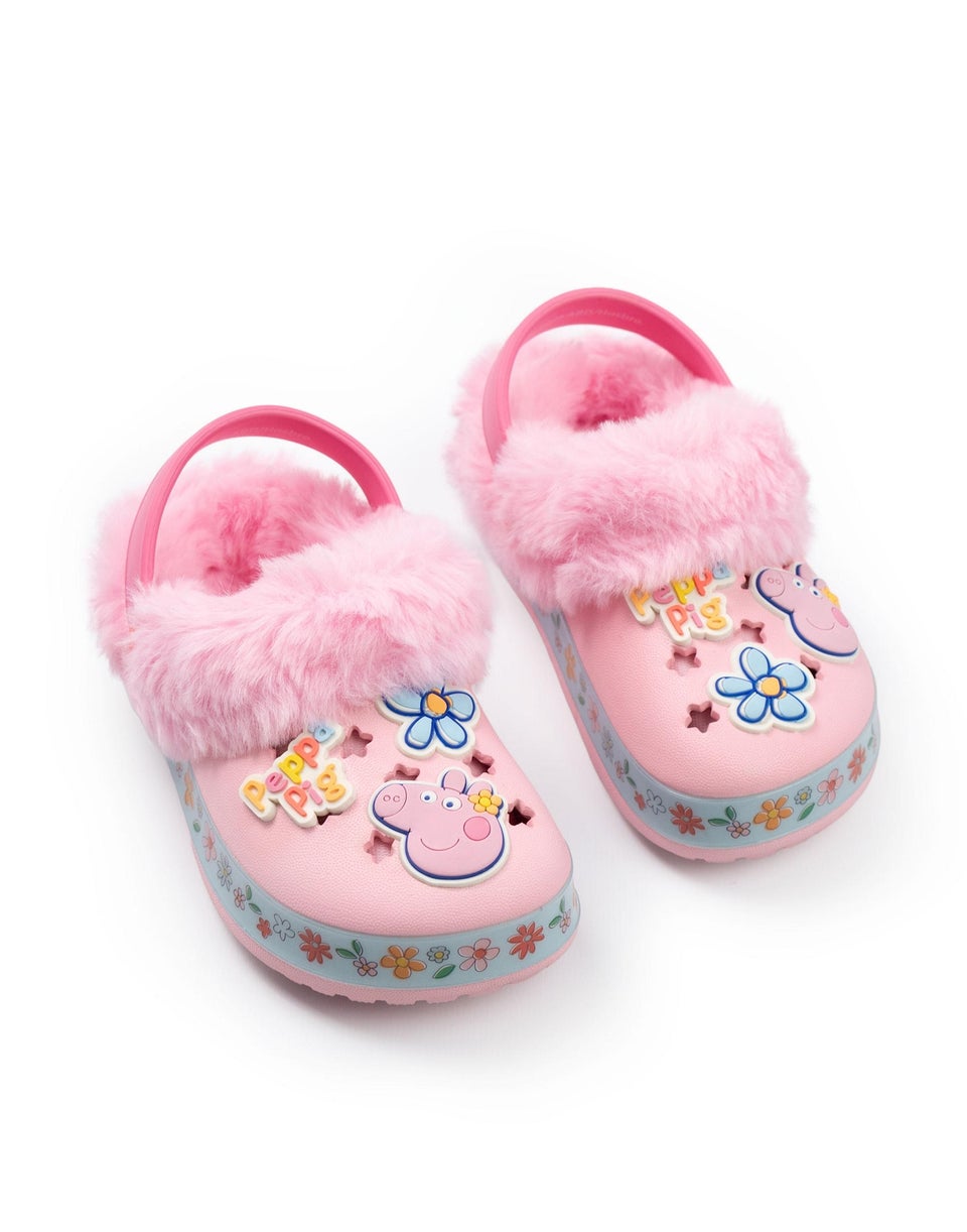 Vanilla Underground Peppa Pig Kids Pink Clogs (Younger 6-Older 5)