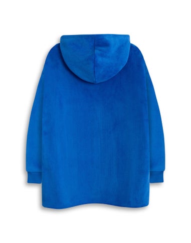 Vanilla Underground Fortnite Kids Blue Blanket Hoodie