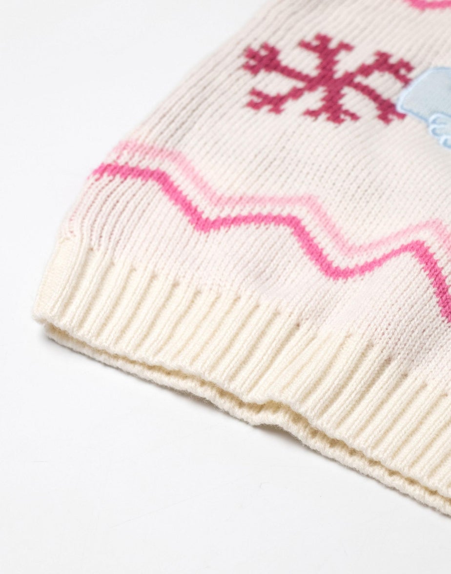 Vanilla Underground Bluey Kids Cream Christmas Jumper (2-7yrs)