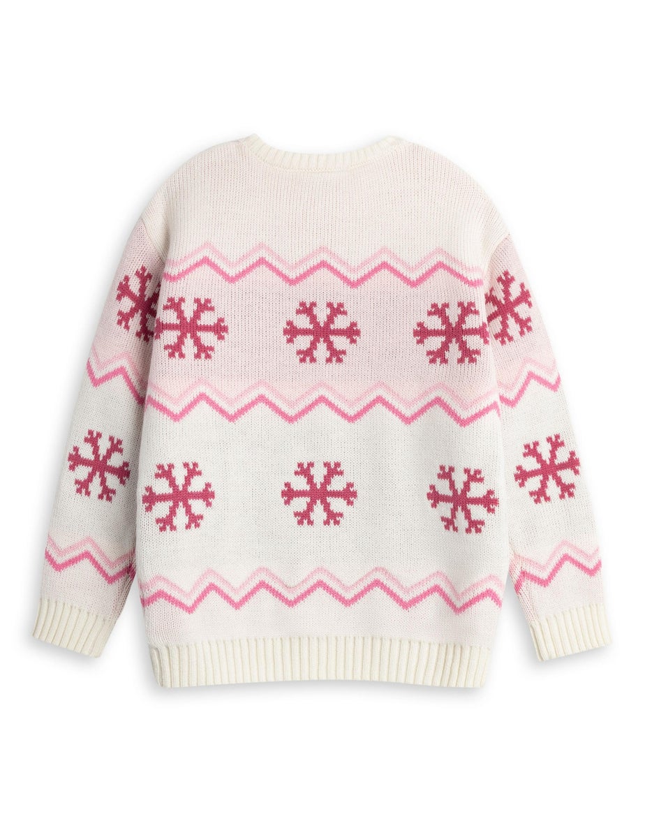 Vanilla Underground Bluey Kids Cream Christmas Jumper (2-7yrs)