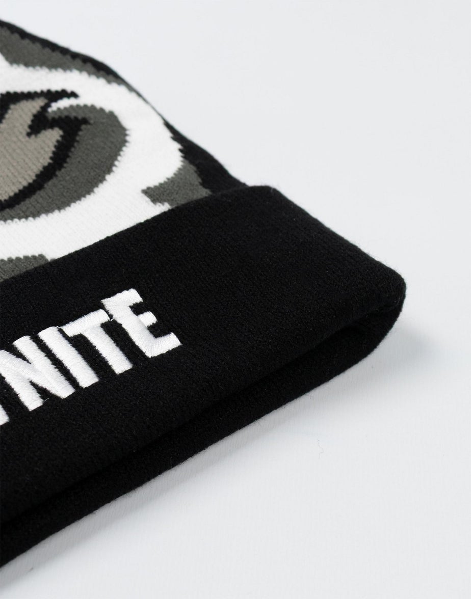 Vanilla Underground Fortnite Kids Black Beanie Hat